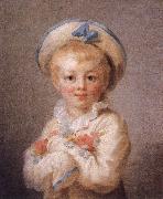 A Boy as Pierrot Jean Honore Fragonard